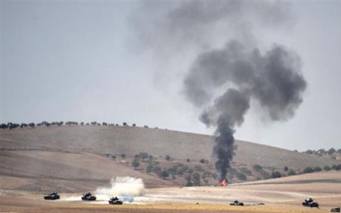 Turkish army kills 22 IS militants in northern Syria - ảnh 1